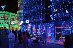 Walt Disney World, Hollywood Studios, Osborne Family Spectacle of Dancing Lights, Christmas Lights