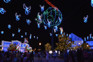 Walt Disney World, Hollywood Studios, Osborne Family Spectacle of Dancing Lights, Christmas Lights