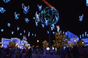 Walt Disney World, Hollywood Studios, Osborne Family Spectacle of Dancing Lights, Christmas Lights
