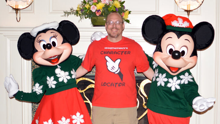 2015 Christmas Disney World Resort Character Meets