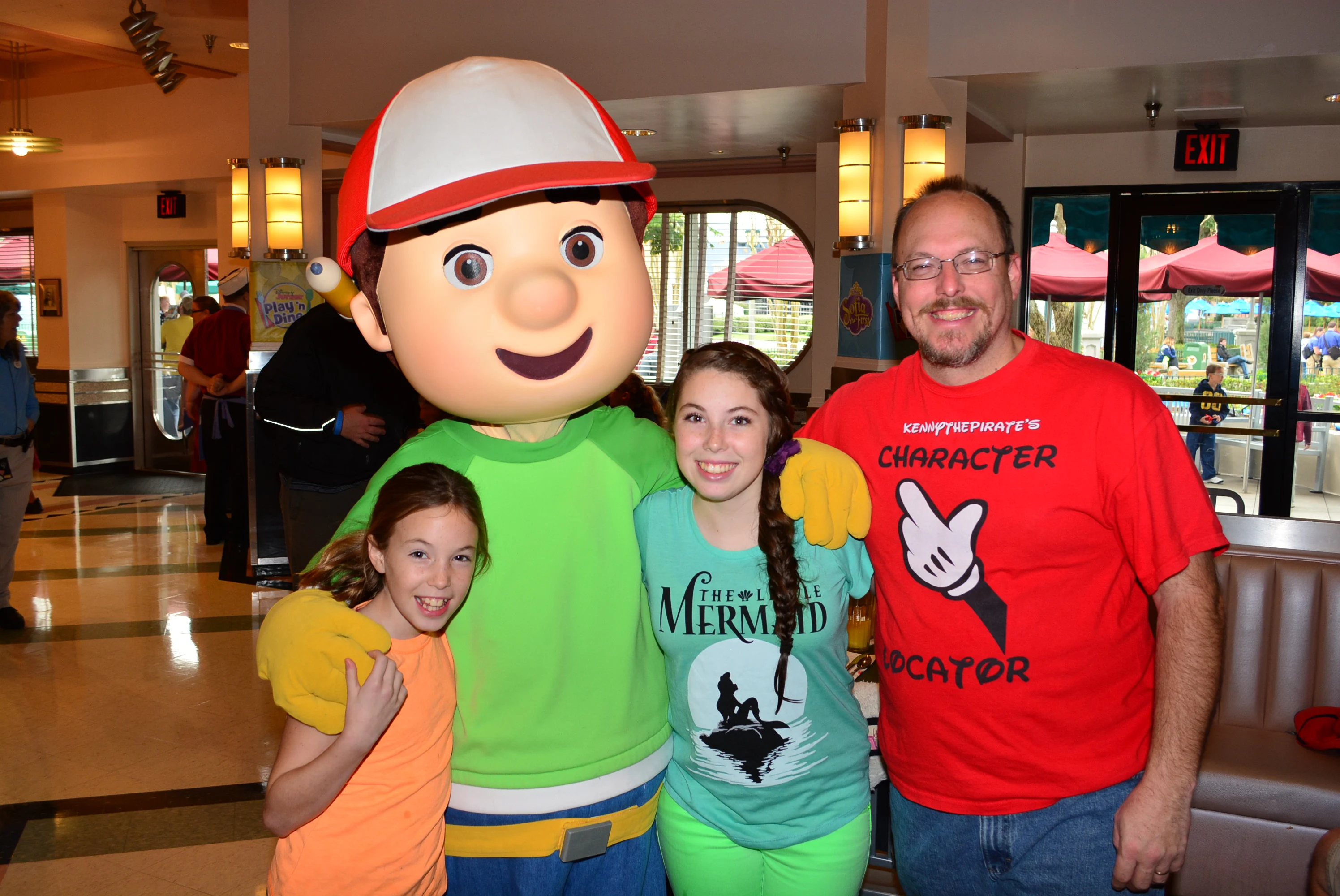 Walt Disney World, Hollywood and Vine, Character Meal, Handy Manny