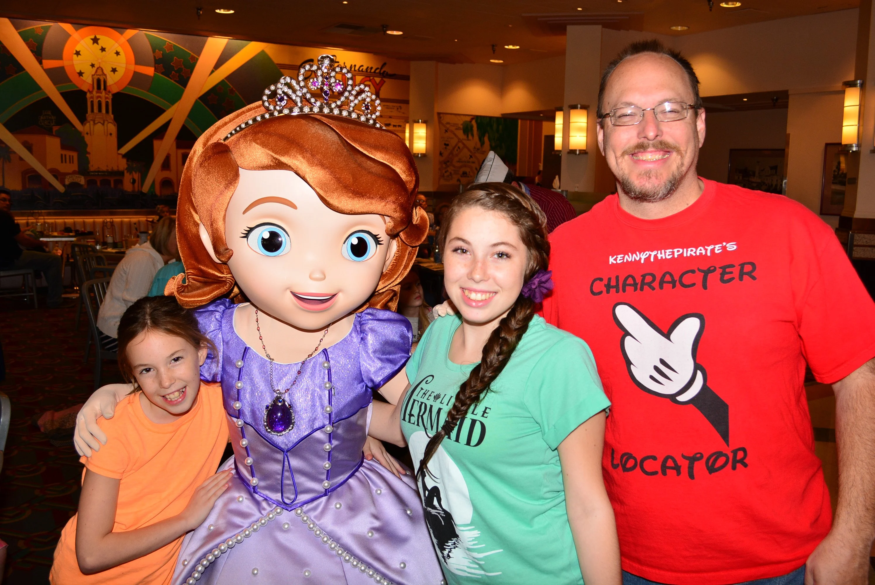 Walt Disney World, Hollywood and Vine, Character Meal, Sofia the First