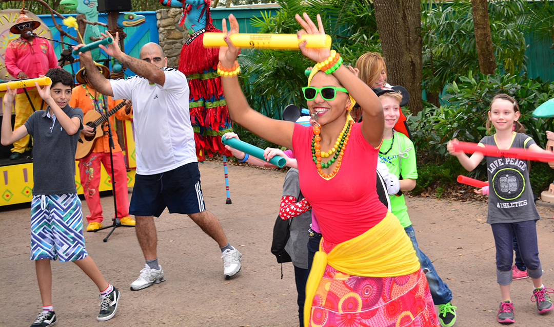 Walt Disney World, Animal Kingdom, Viva Gaia Street Band