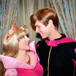 Walt Disney World, Magic Kingdom, Characters, Valentines Day, Aurora and Prince Phillip