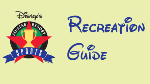 All Star Sports Resort Recreation Activities Guide
