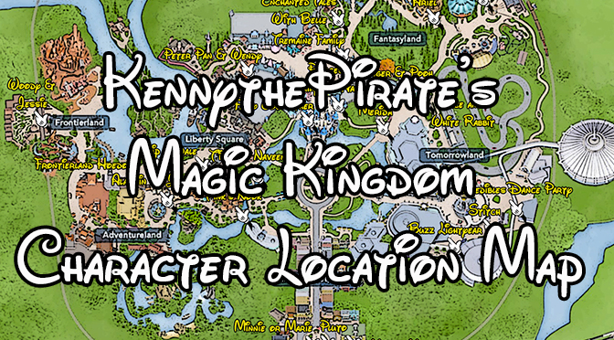 magic-kingdom-character-location-map | KennythePirate.com