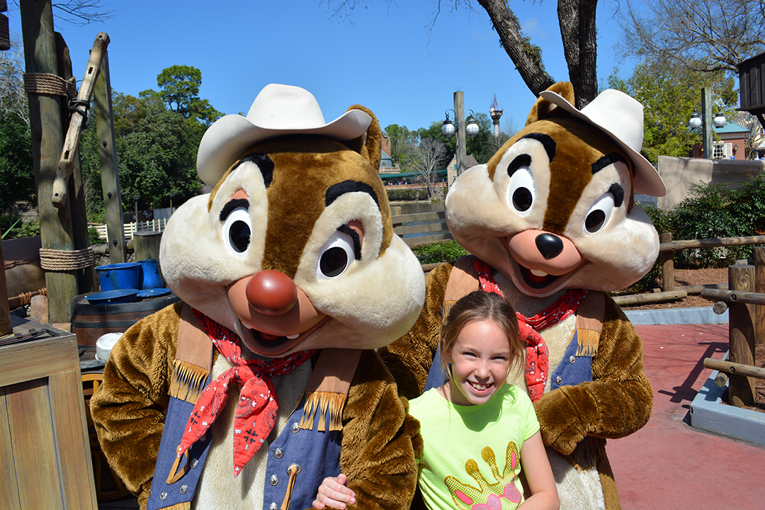 Walt Disney World, Magic Kingdom, Character Meet and Greets, Chip n