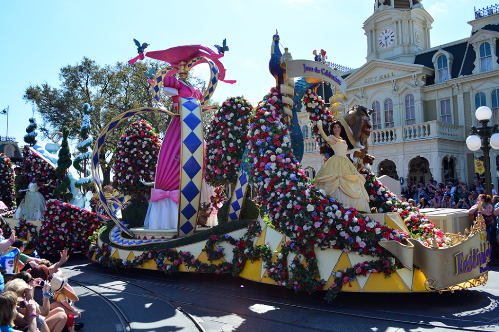 Walt Disney World, Magic Kingdom, Festival of Fantasy Parade, Princess Float