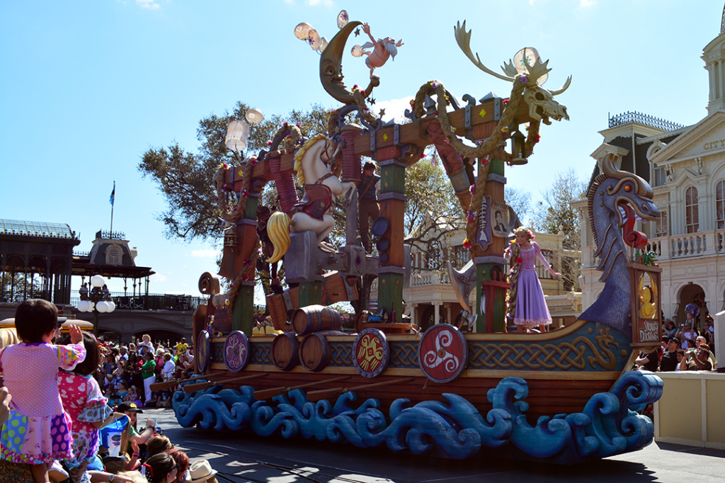 Walt Disney World, Magic Kingdom, Festival of Fantasy Parade, Tangled Float, Rapunzel