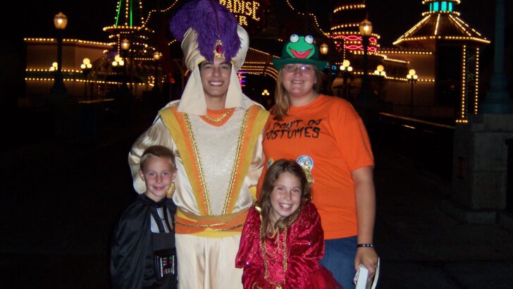 Aladdin meet and greets at Disneyland