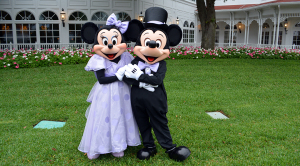 Easter Grand Floridian Resort Characters Mickey and Minnie