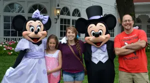 Easter Grand Floridian Resort Characters Mickey and Minnie