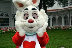 Easter Grand Floridian Resort Characters White Rabbit