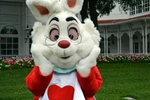 Easter Grand Floridian Resort Characters White Rabbit