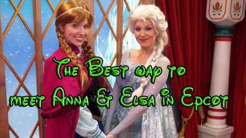 The Best time to meet Anna and Elsa from Frozen at Epcot