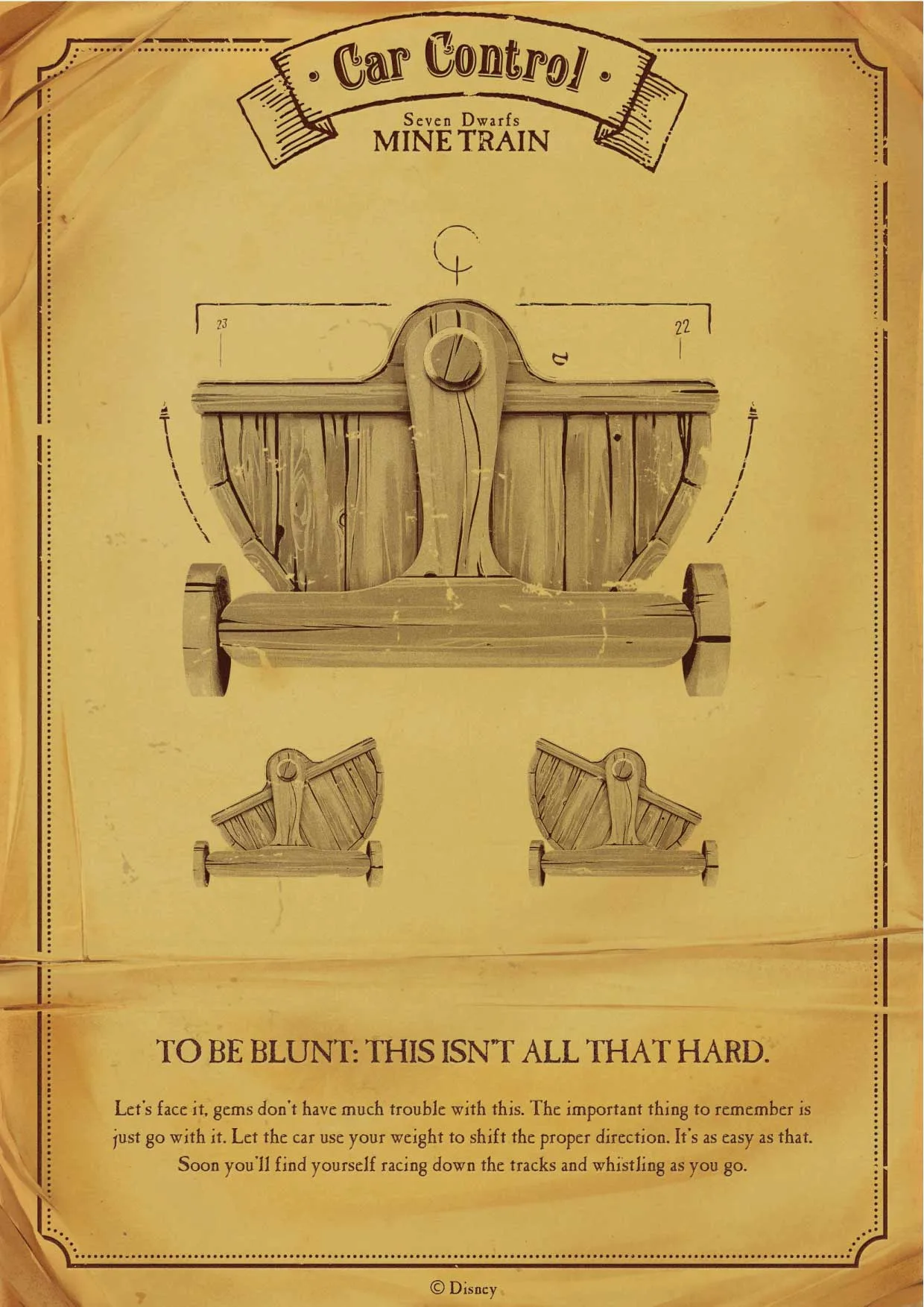 Seven Dwarfs Mine Train Miners Guide page 5