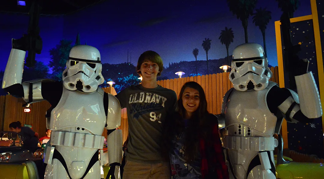 Stormtroopers at Star Wars Galactic Dine-in Character Breakfast at Hollywood Studios