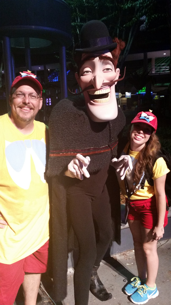 97 - Bowler Hat Guy - near space mountain - KennythePirate.com