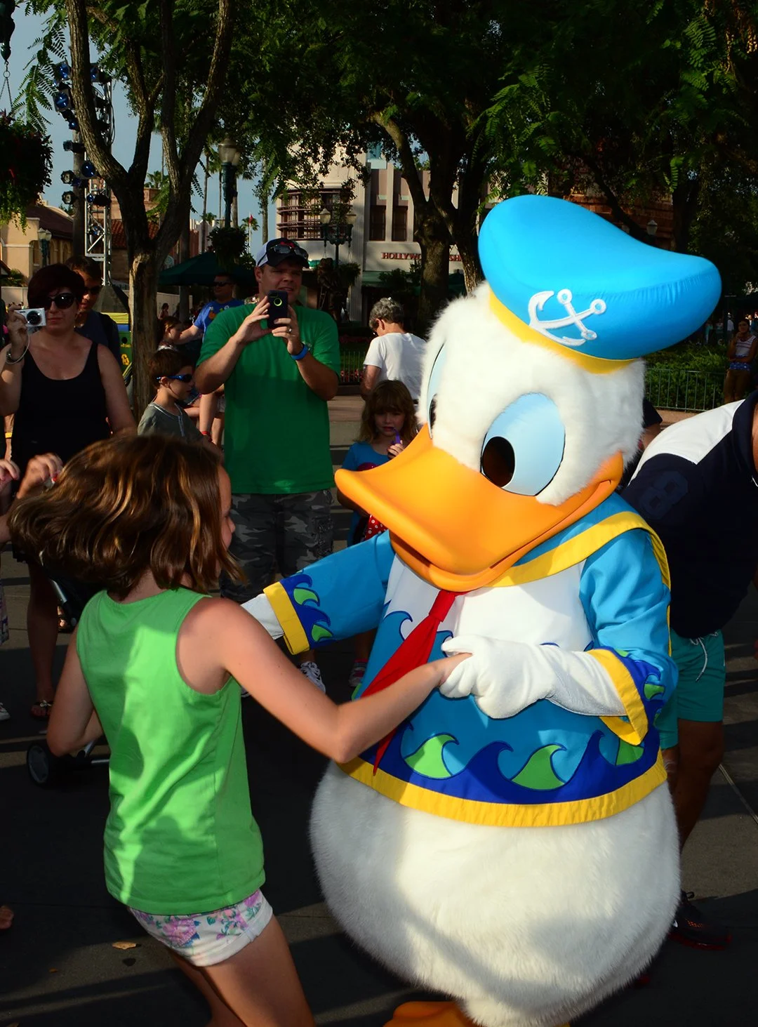 Donald Duck Rock your summer side dance party at Hollywood Studios June 2014