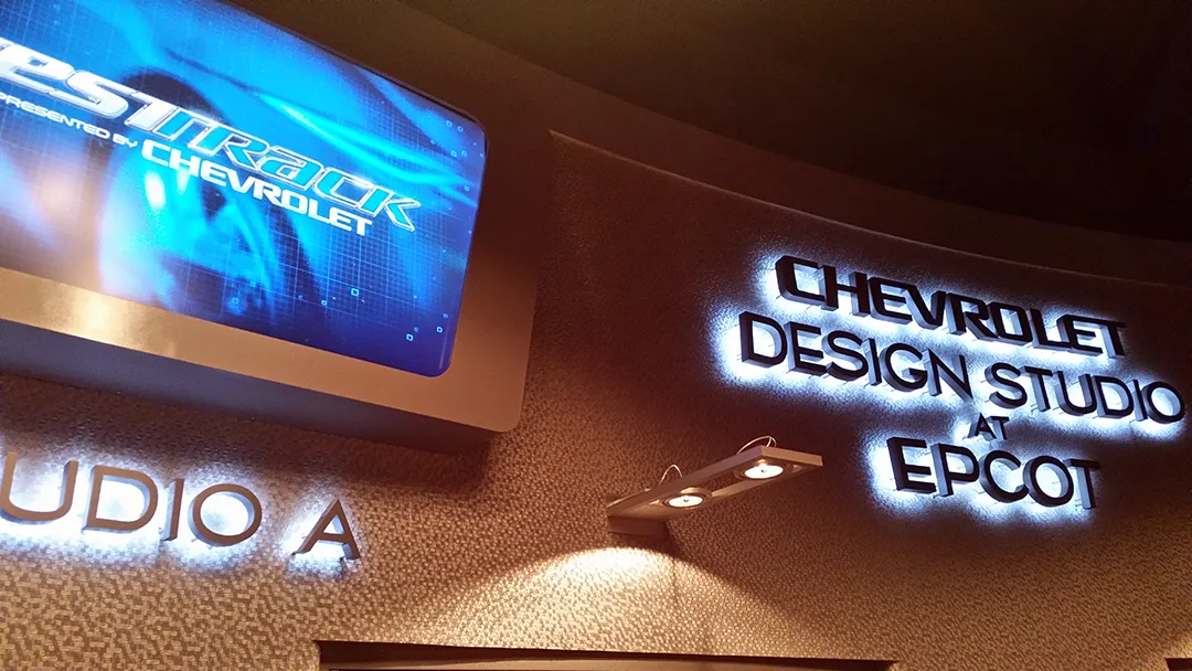 Design studio at Test Track at Epcot