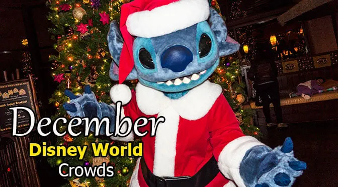 Disney World Crowd Calendar December 2020