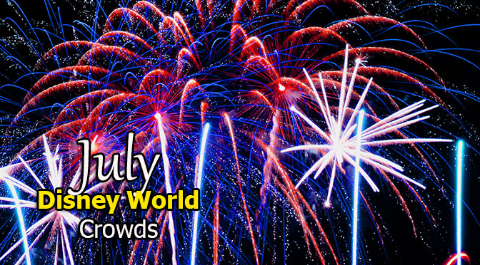 Disney World Crowd Calendar July 2020