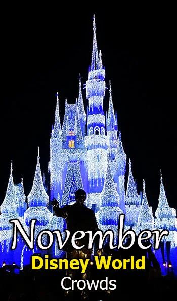 Disney World Crowd Calendar November 2018