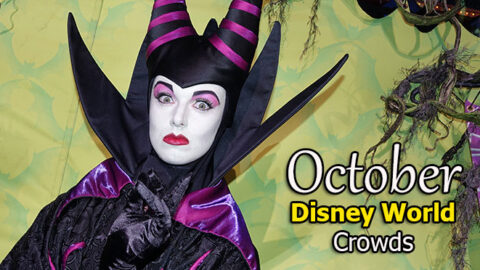 October 2019 Disney World Crowd Calendar created