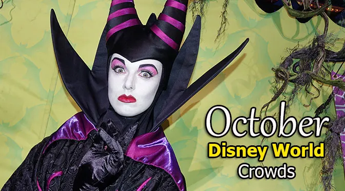 Disney World Crowd Calendar October 2020