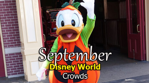 September 2018 Disney World park hours, Extra Magic Hours and Crowd Calendar released