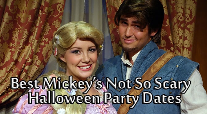 best Mickey's Not So Scary Halloween Party Dates