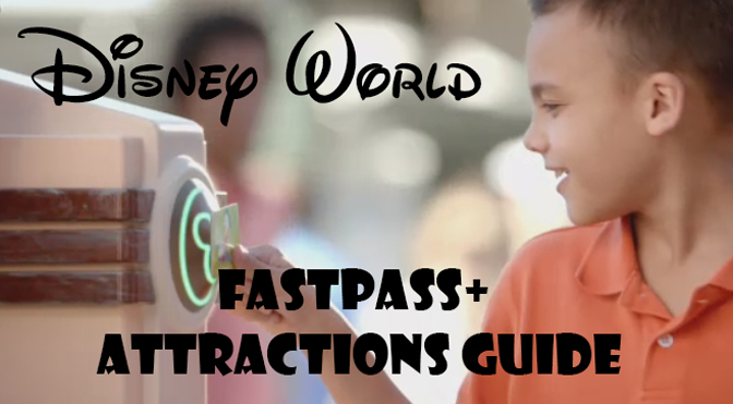 Walt Dinsey World Fastpass+ Attractions Guide and Priority