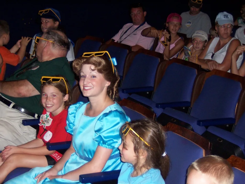 Wendy at Mickey's Philharmagic at Family Magic Tour