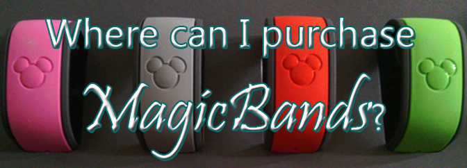 Where can I purchase MagicBands in Walt Disney World