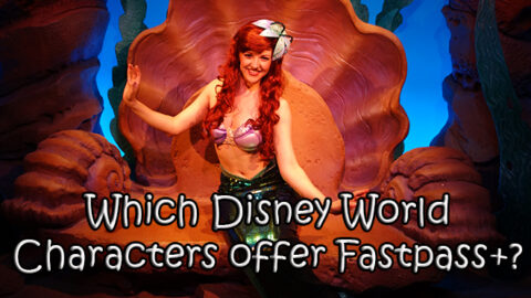 Which Disney World character meet and greets offer Fastpass+?