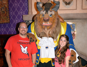 Be Our Guest Restaurant meet and greet Beast