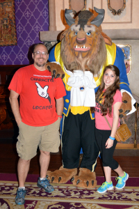 Be Our Guest Restaurant meet and greet Beast