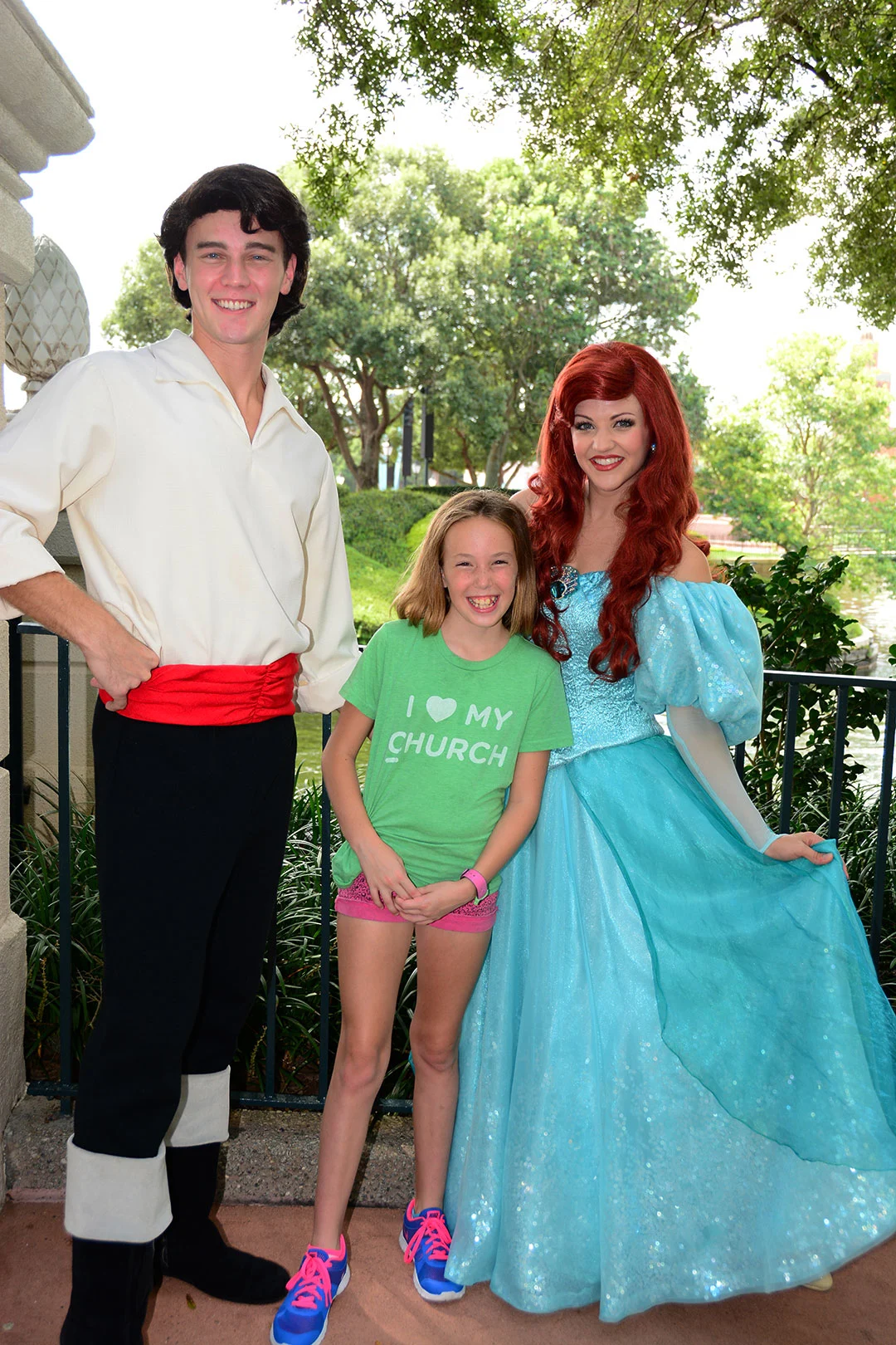 Ariel and Eric at Epcot Trainng meet at International Gateway September 2014 (1)