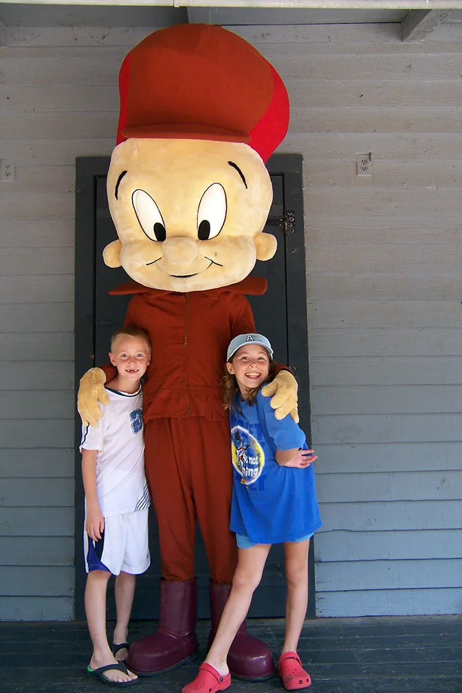 Elmer Fudd Six Flags Texas 2007