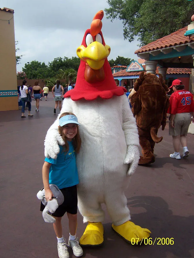 Foghorn Leghorn Six Flags Texas 2006