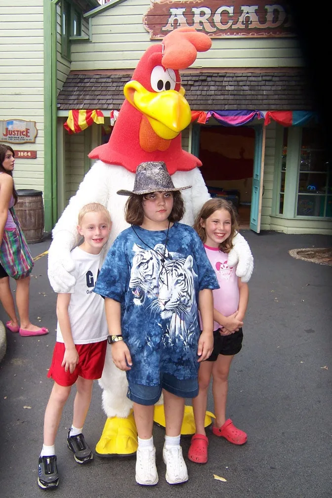 Foghorn Leghorn Six Flags Texas 2007