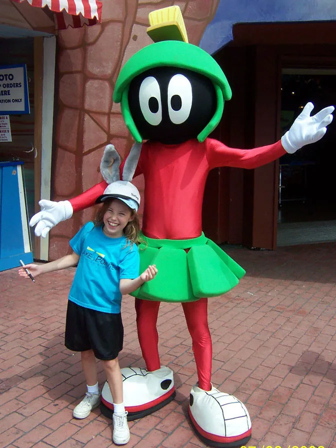 Marvin Martian Six Flags Texas 2006