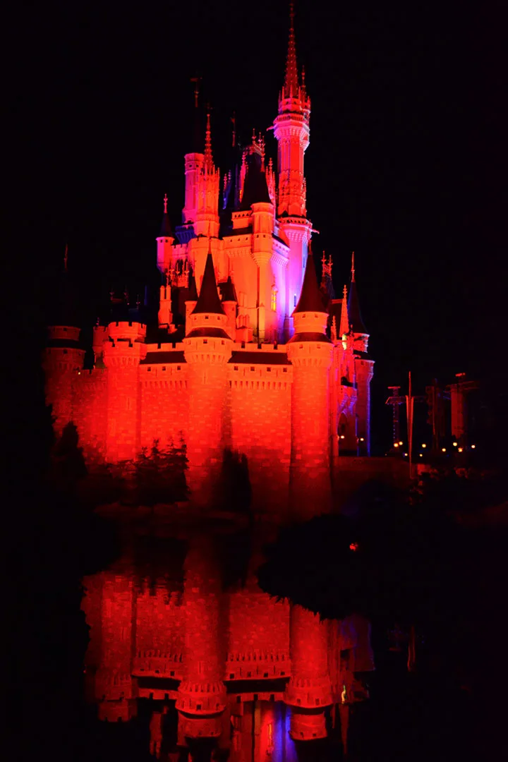 Mickey's Not So Scary Halloween Party 2014 Cinderella Castle