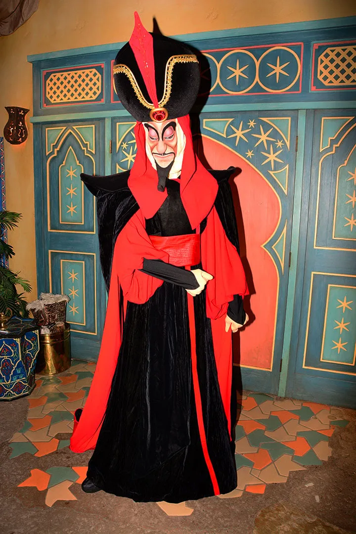 Mickey's Not So Scary Halloween Party 2014 Jafar meet and greet