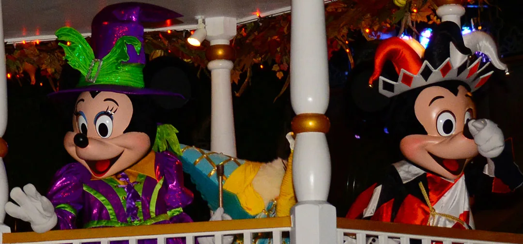 Mickey's Not So Scary Halloween Party 2014 Boo to You Halloween Parade Mickey and Minnie