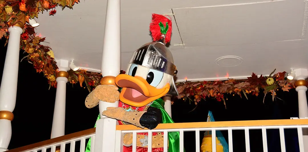 Mickey's Not So Scary Halloween Party 2014 Boo to You Halloween Parade Donald Duck