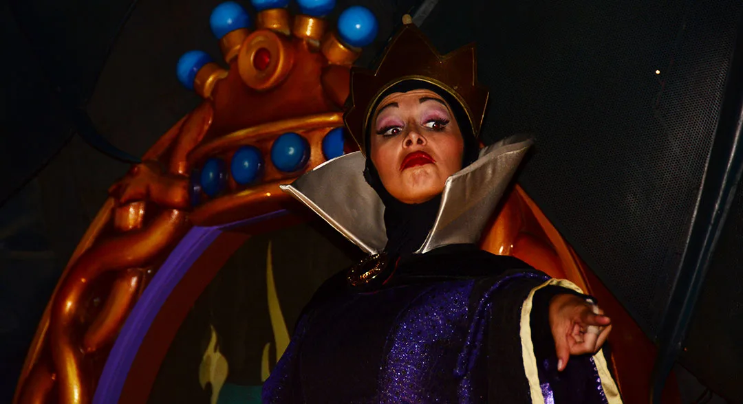 Mickey's Not So Scary Halloween Party 2014 Boo to You Halloween Parade Snow White Queen