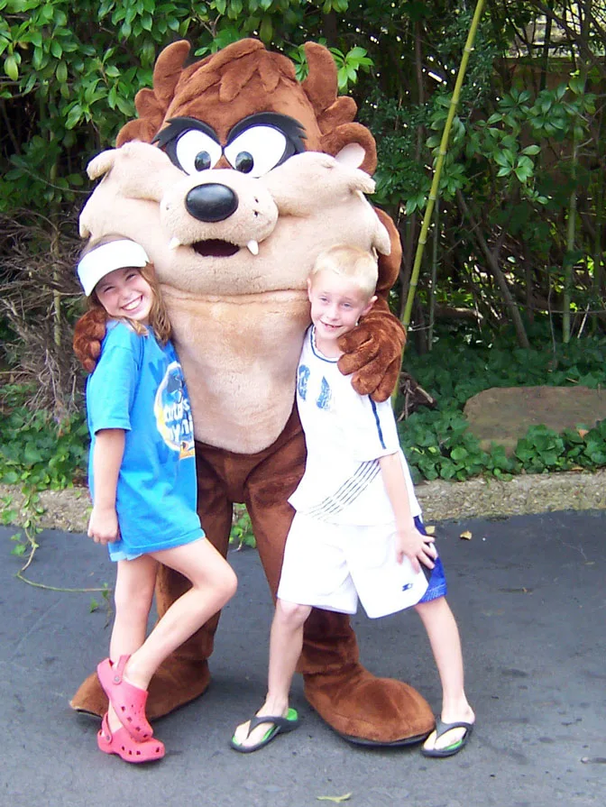 Tazmanian Devil Six Flags Texas 2007