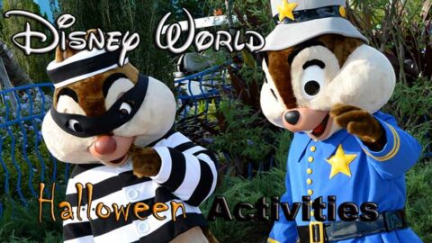 Halloween activities for various Walt Disney World resorts