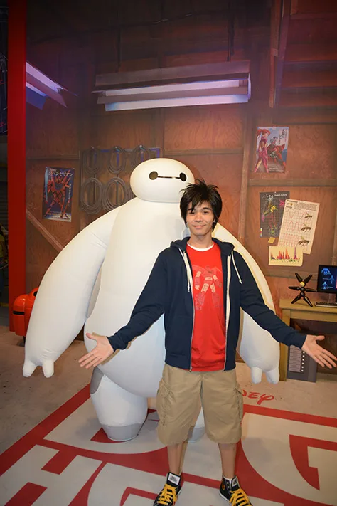 Hiro and Baymax from Big Hero 6 at Disney Hollywood Studios in Walt Disney World (31)